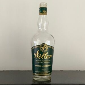 Empty Bottle Weller Special Reserve The Original Wheated Kentucky Straight Green